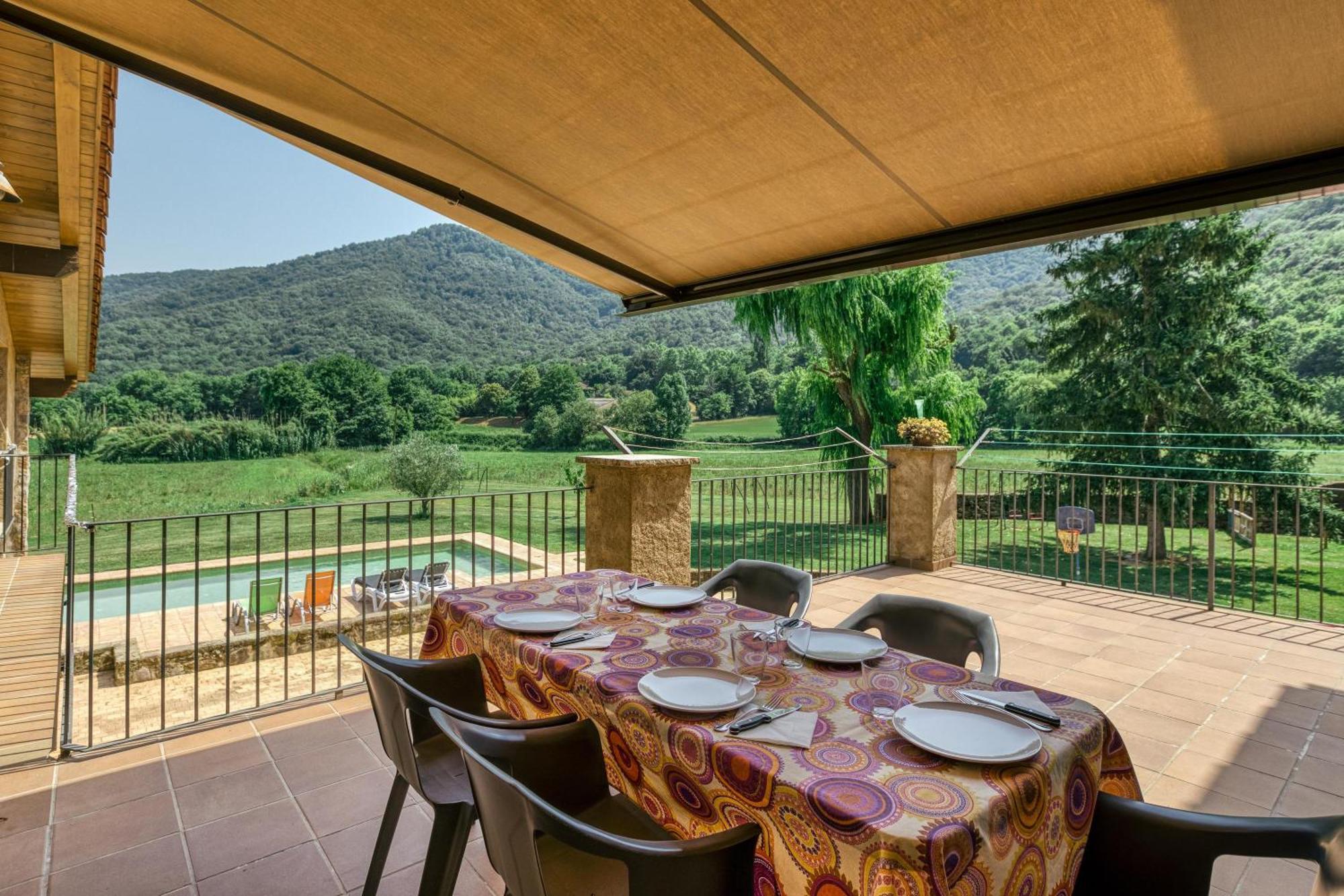 Casa Rural Mas Plantalech La Vall de Bianya Exterior foto